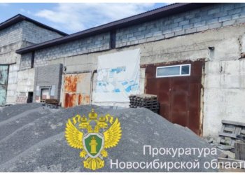 Прокуратура остановила работу организации по изготовлению тротуарной плитки в Новосибирске