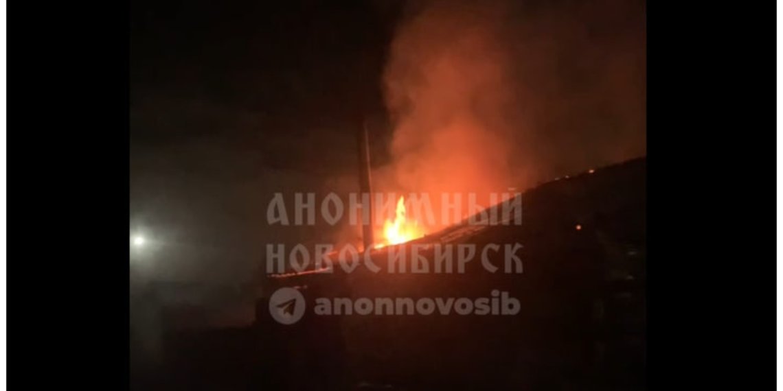 Не опять, а снова: пожар на Бронном переулке в Новосибирске