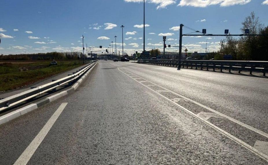 На Советском шоссе в Новосибирске ремонт завершили раньше срока