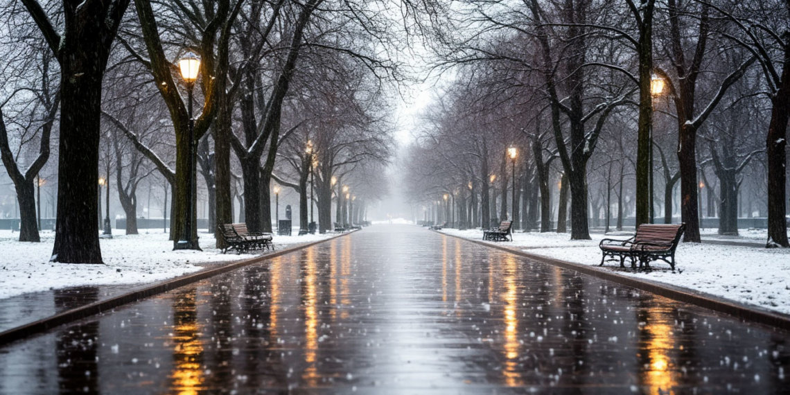 Мокрый снег и гололедица: погода 12 ноября