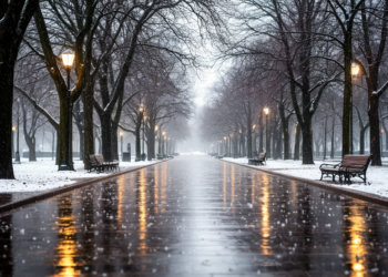 Мокрый снег и гололедица: погода 12 ноября