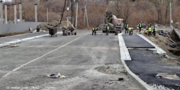 Работы на мосту через Ельцовку-2 на Сухарной завершаются в Новосибирске