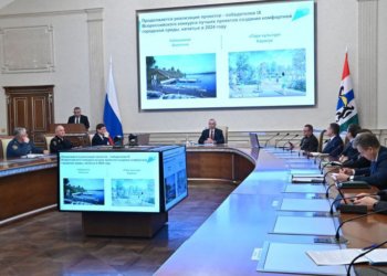 Губернатор потребовал сохранять новизну благоустроенных территорий на годы вперёд