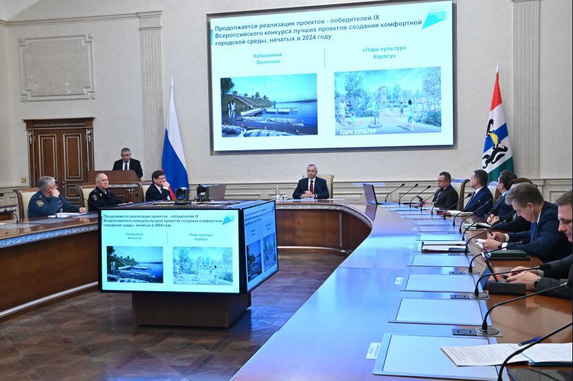 Губернатор потребовал сохранять новизну благоустроенных территорий на годы вперёд