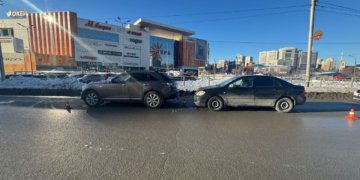 Младенец пострадал в ДТП на улице Военной в Новосибирске