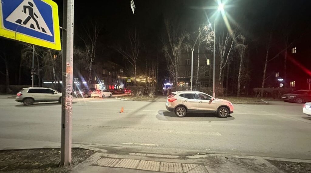 Водитель сбил пенсионерку на пешеходном переходе в Новосибирске