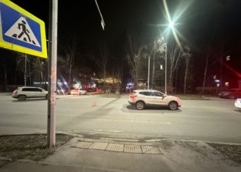 Водитель сбил пенсионерку на пешеходном переходе в Новосибирске