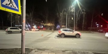 Водитель сбил пенсионерку на пешеходном переходе в Новосибирске
