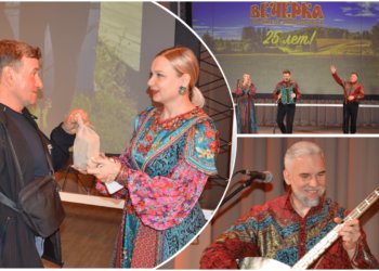 Сельский «Печкин» подарил малиновое варенье музыкантам новосибирской «Вечерки»