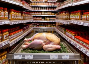 Дефицит курицы образовался в крупнейших супермаркетах Новосибирска