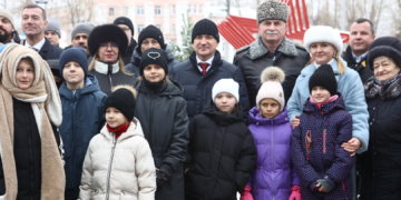 Новый сквер, посвящённый музыке и героям Великой Отечественной войны, открыли в Новосибирске