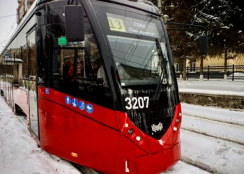 Два новых трамвая будут возить пассажиров по центру Новосибирска
