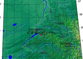 Землетрясение магнитудой 2,9 зафиксировали в Новосибирской области