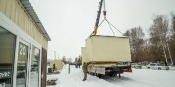 Киоски не того цвета демонтировали на Клещихинском кладбище