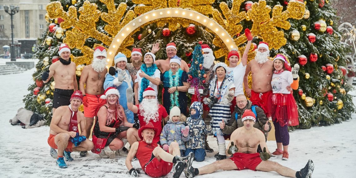 Забег полуголых Дедов Морозов пройдет в центре Новосибирска