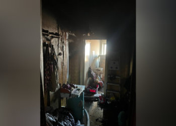 Пожарные спасли пожилую женщину в Новосибирске