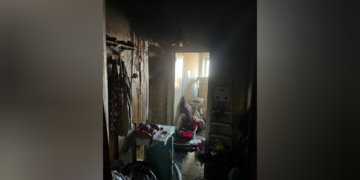 Пожарные спасли пожилую женщину в Новосибирске