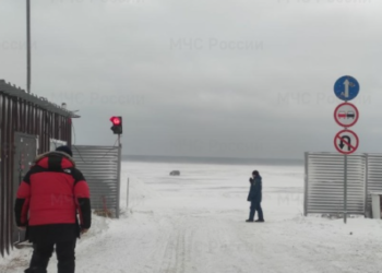 Первая ледовая переправа через Обское море открывается в Новосибирской области