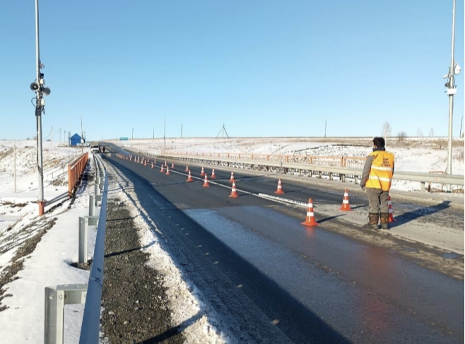 Два моста на Ленинск-Кузнецкой трассе отремонтировали под Новосибирском