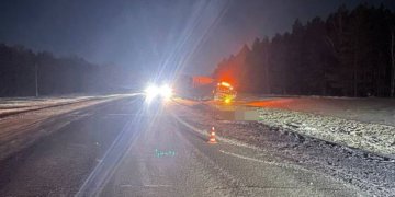 Водитель «Камаза» насмерть сбил пешехода под Новосибирском