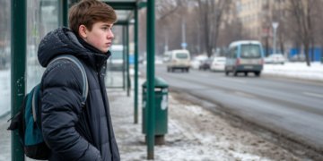 Подростка не пустили в маршрутку из-за отсутствия наличных в морозный день в Бердске