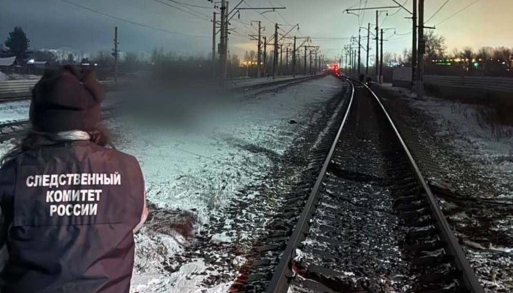 Грузовой поезд сбил мужчину и двоих детей в Сибири