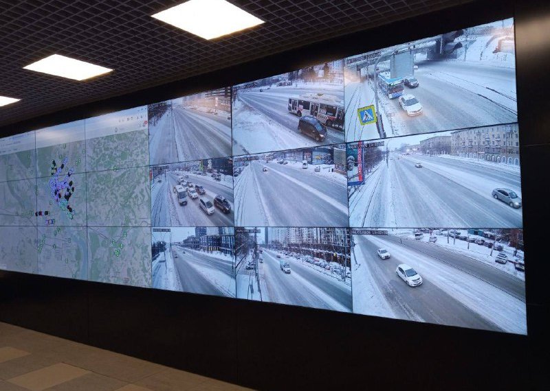 Умные светофоры протестируют на Красном проспекте