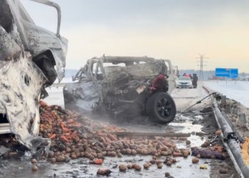 Четыре человека погибли в страшном ДТП с возгоранием в Иркутской области