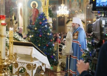 В Новосибирске из-за сообщения о минировании оцепили храм в Рождество