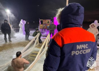 2646 человек уже совершили крещенское омовение в Новосибирской области