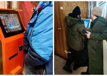 В Новосибирской закусочной организовали игровые автоматы