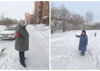 Дружина из бабушек патрулирует реку Иню в Новосибирске