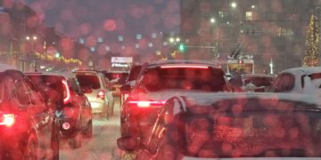 10-балльные пробки сковали Новосибирск в первый рабочий день