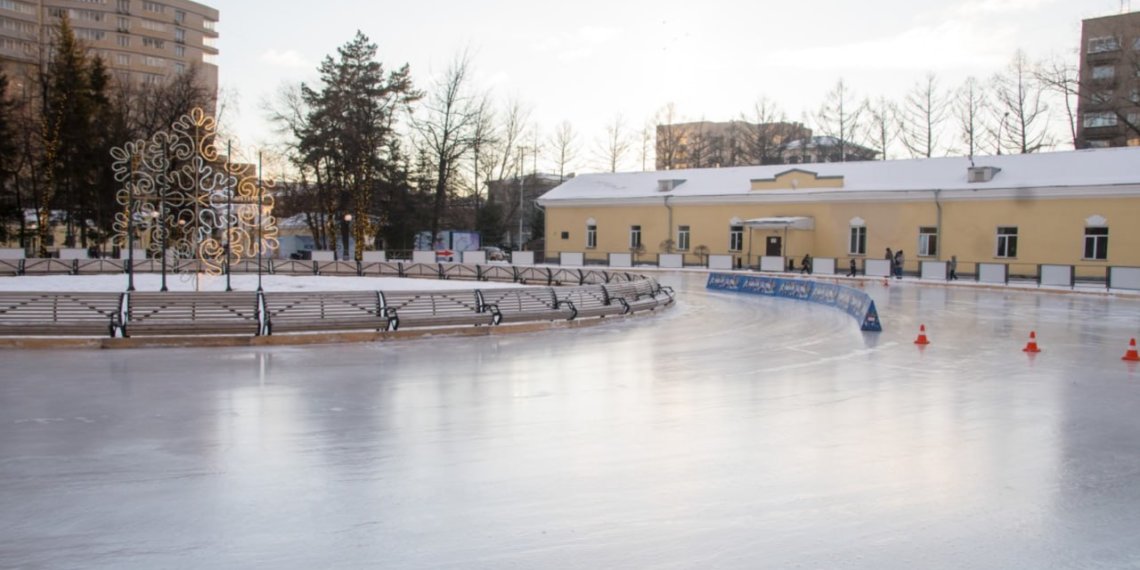 Из-за аномальных морозов два катка будут временно закрыты в Новосибирске