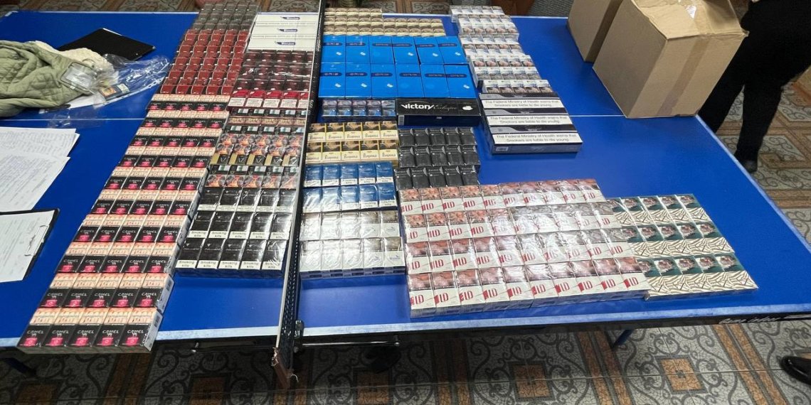 Партия немаркированного табака на 200 тысяч рублей изъята в гостинице Татарского района