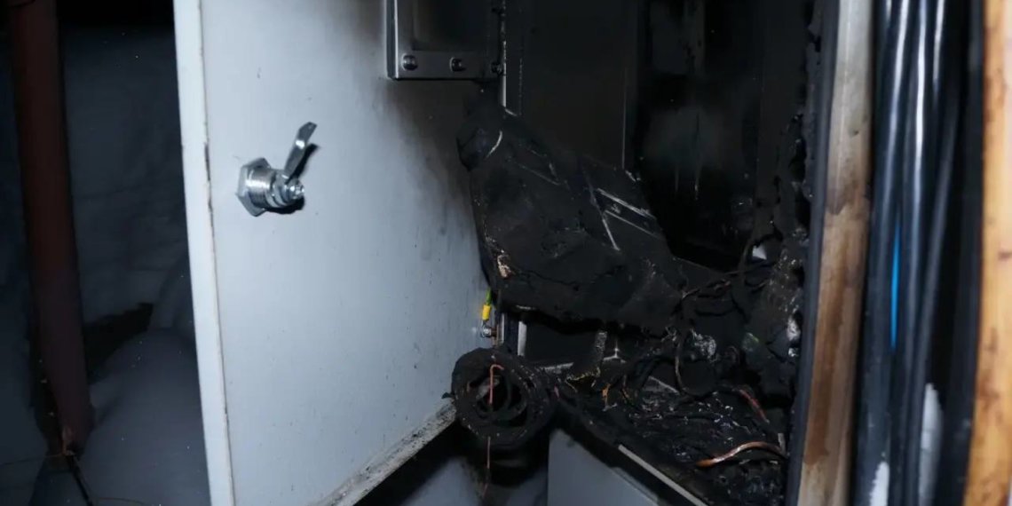 Подростка заключили под стражу за поджог вышки сотовой связи по заданию из мессенджера в Новосибирской области