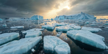 Двойной удар по Арктике: площадь льда сокращается, а его толщина стремительно уменьшается