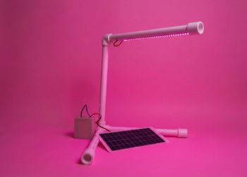 Новосибирские студенты создали экологичную фитолампу на солнечных батареях для комнатных растений