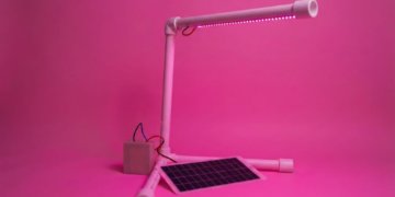 Новосибирские студенты создали экологичную фитолампу на солнечных батареях для комнатных растений