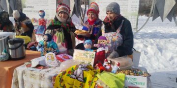 Первые признаки весны проявились на новосибирской Масленице