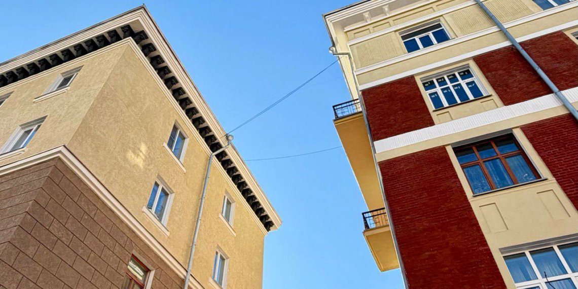 Фасады 114 домов отремонтируют в Новосибирске в 2026 году