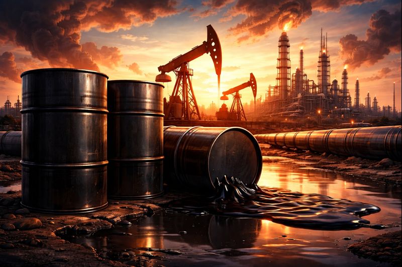 Цены на нефть снизились почти на 5% на фоне геополитических сигналов