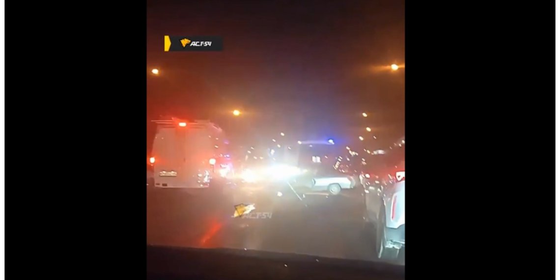 В Новосибирске произошло страшное ДТП с тремя автомобилями
