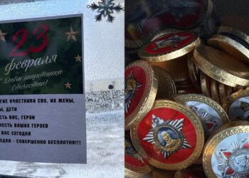 Новосибирская таксистка бесплатно возила семьи бойцов СВО в День защитника Отечества