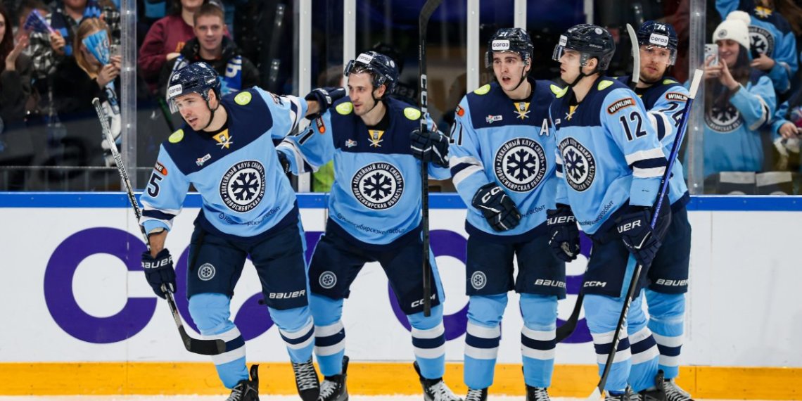 ХК «Сибирь» установил рекорд по количеству заброшенных шайб в КХЛ