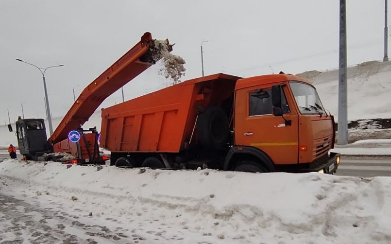 В трёх районах Новосибирска нашли шесть незаконных снегоотвалов