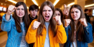 Подростки с оружием нападают на посетителей ТРЦ в Новосибирске