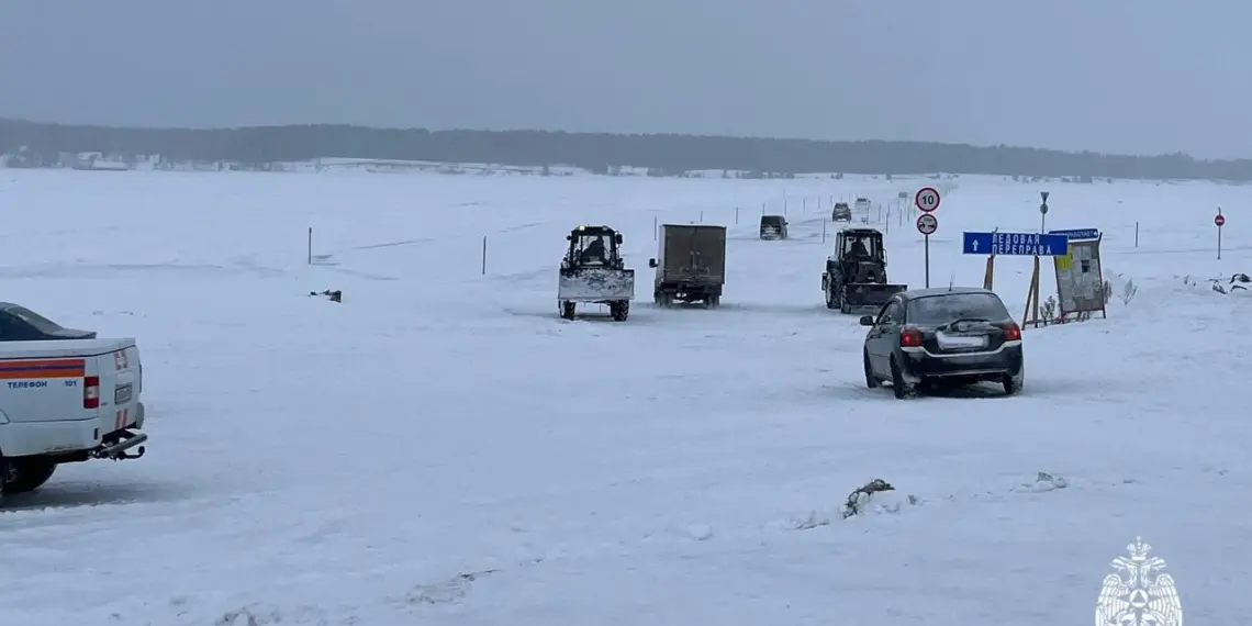 На Новосибирском водохранилище закрывают ледовые переправы