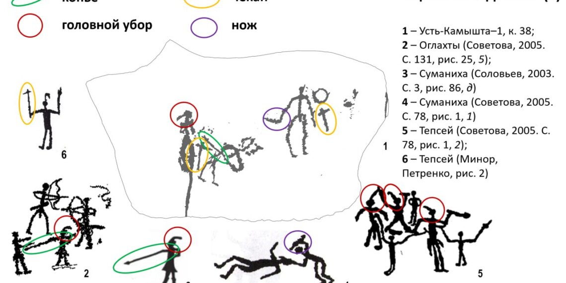 В курганах Хакасии нашли древние плиты с охотничьими сюжетами