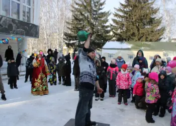 «Зима, прощай!»: в Пашино с размахом отпраздновали окончание зимы